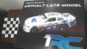 1RC1400 1/24 Asphalt Late Model Black