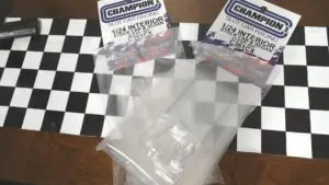 Champion 1/24 Stock Car Clear Interior (Each)