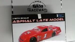 1RC 1/18 Asphalt Late Model RTR, Clear